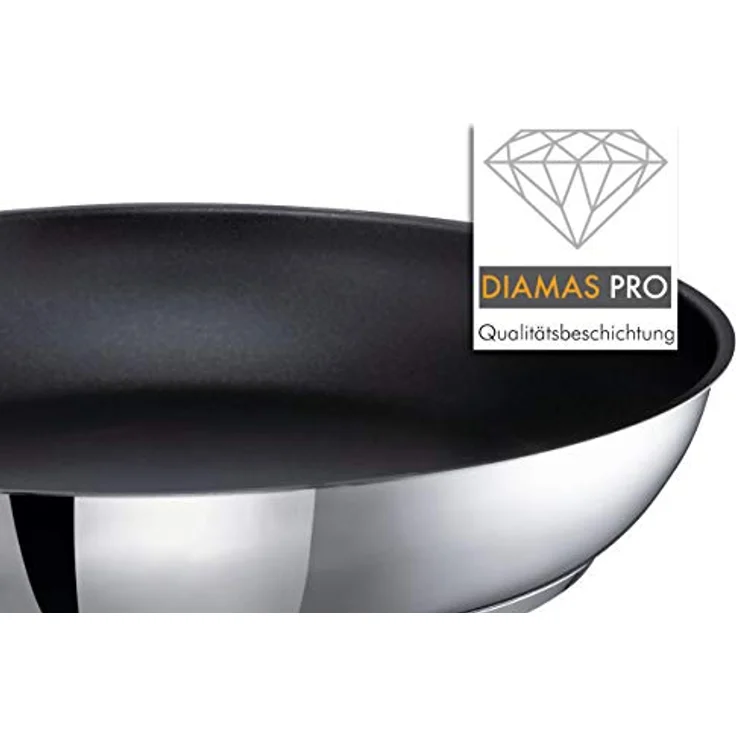 Schulte-Ufer 'DIAMAS-PRO Industar' Bratpfanne, beschichtet, Edelstahl, 28 cm – Bild 4