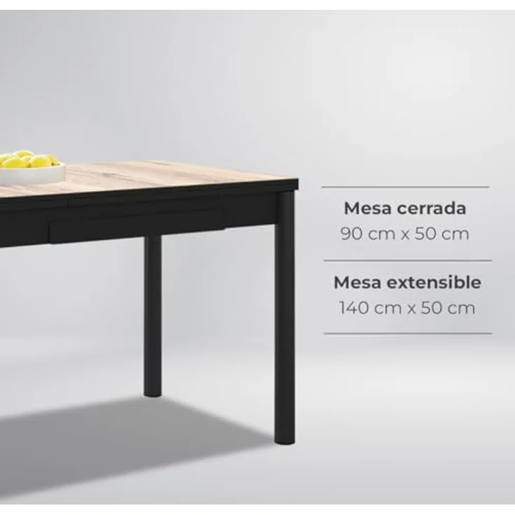 ASTIMESA Küchentisch Amundsen 90 x 50 cm – Bild 7