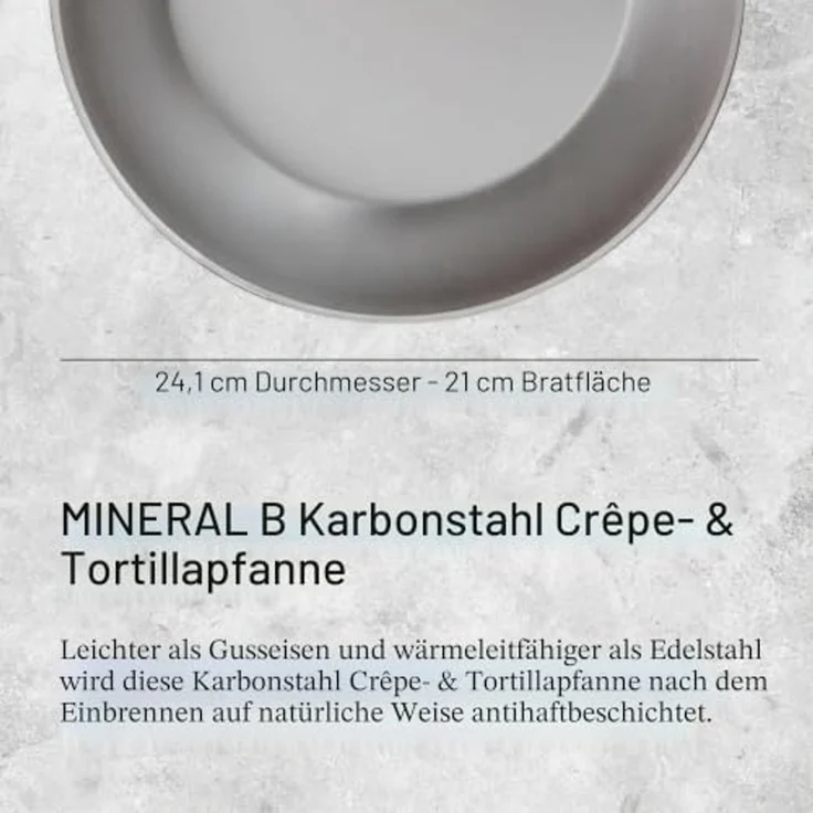 De Buyer CREPE PFANNE MINERAL B Ø 24CM – Bild 2