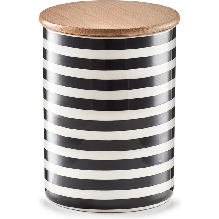 Neuetischkultur Stripes Vorratsdose mit Bambusdeckel – Bild 1