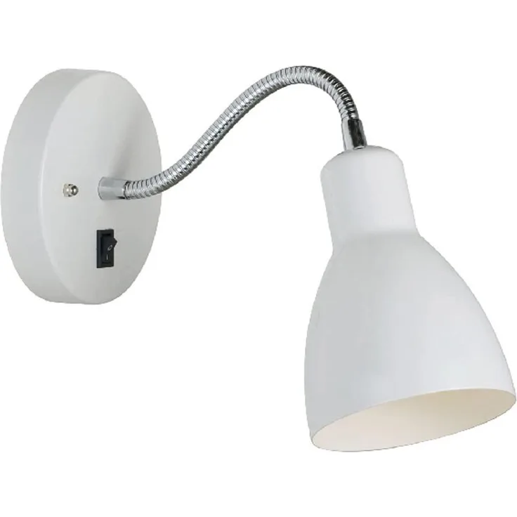 Nordlux Wandstrahler mit Flexarm Cyclone, Weiß, Metall, 72991001