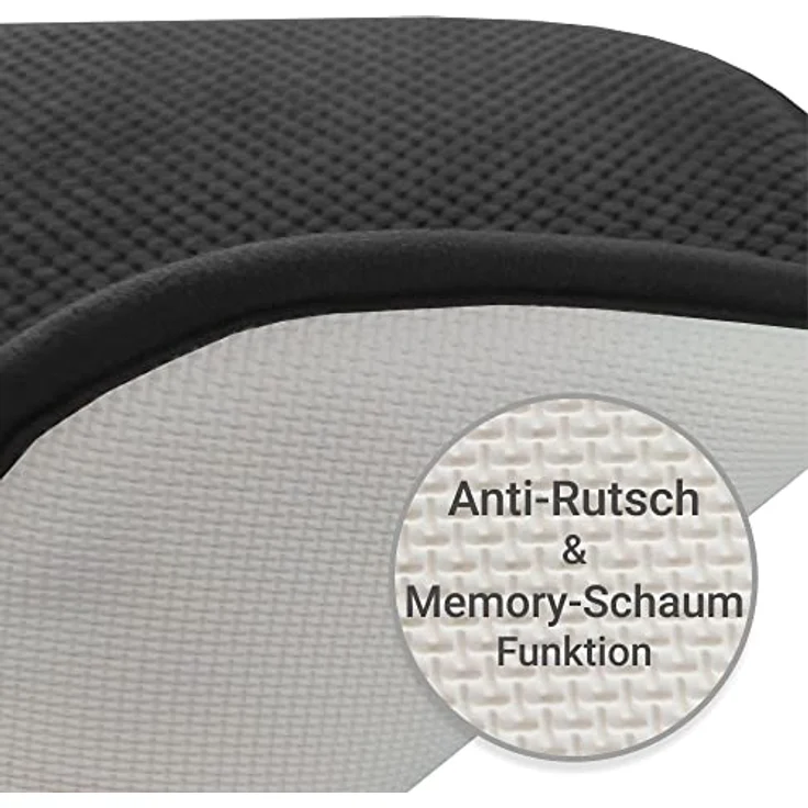 TRISENS Stuhlkissen Nika, Gel-Kissen Set 40x40 - Stuhlkissen mit modernem Memory-Schaumstoff – Bild 4