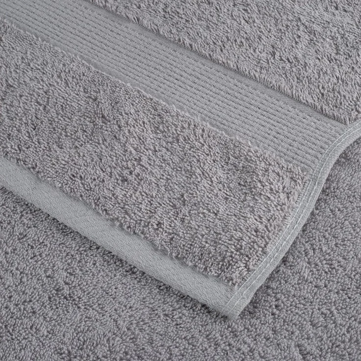 vidaXL Premium Duschtücher SOLUND 2 Stk. Grau 70x140 cm 600 g/m² 137308 – Bild 6
