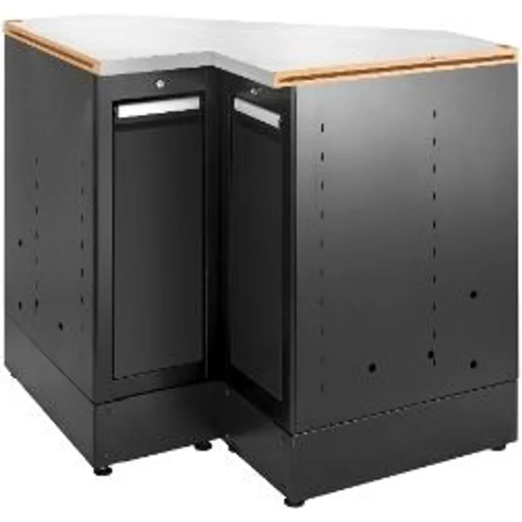 Facom JLS3 Eckunterschrank Edelstahlpl. schw