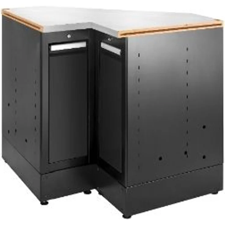 Facom JLS3 Eckunterschrank Edelstahlpl. schw