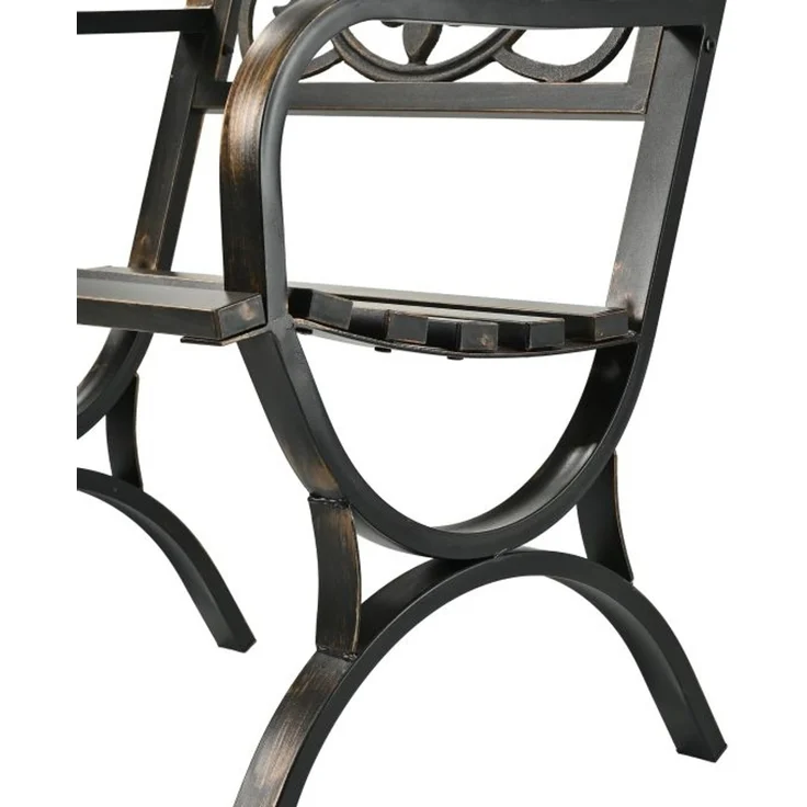 Antiker Gartenstuhl aus Metall 10051928 – Bild 5