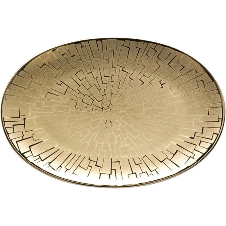 Rosenthal TAC Gropius Skin Gold Platte 18 cm