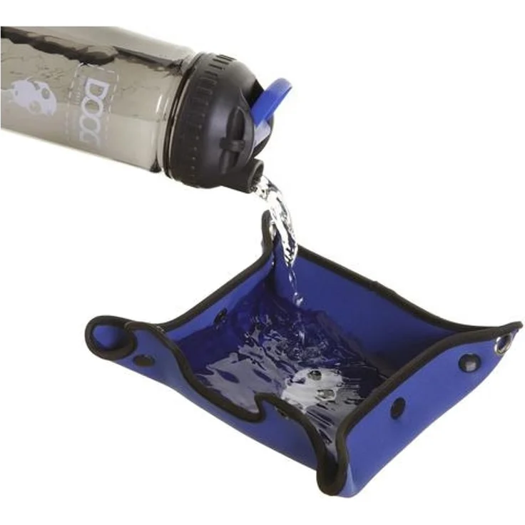 DOOG Wasserflasche mit Napf blau – Bild 2
