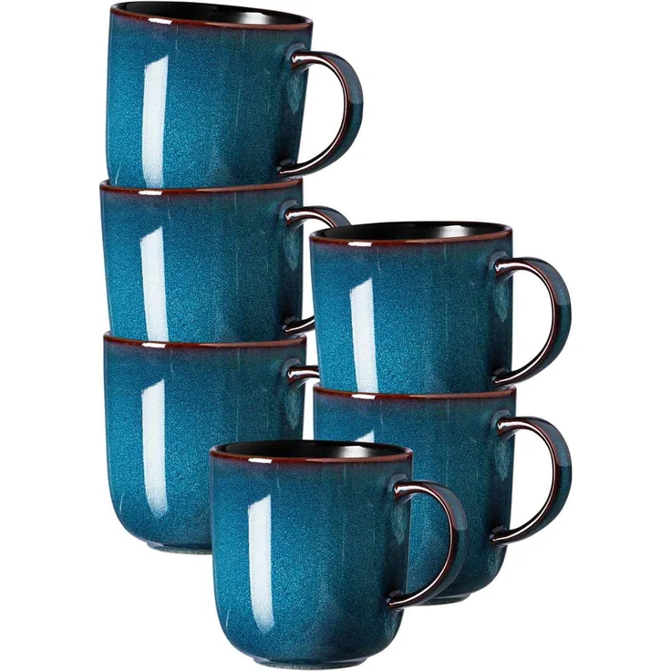 Ritzenhoff & Breker Bali Kaffeebecher 400 ml 6er Set – Bild 1
