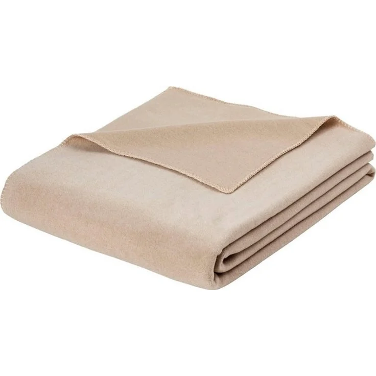 Estella Premium Fleecedecke 160x200cm Trevi 8603 180 - sand – Bild 4