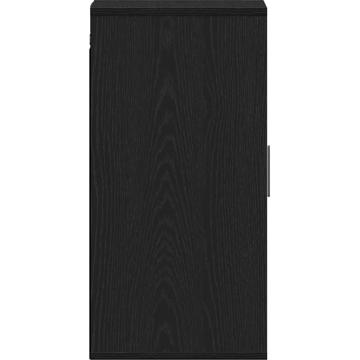 vidaXL Schuhschränke 2 Stk. Schwarz Eichen-Optik 32x35x70 cm 862076 – Bild 7