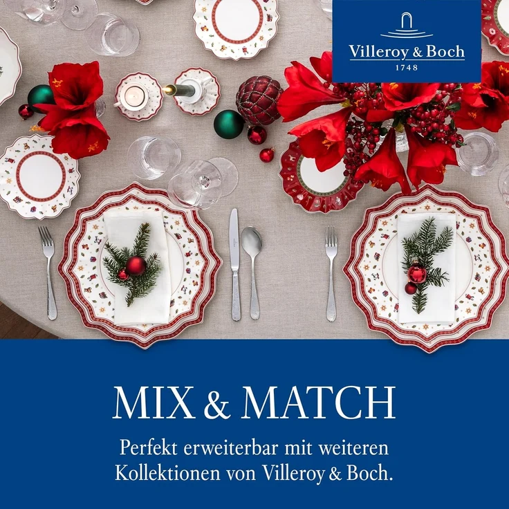 Villeroy & Boch Toy's Delight Jubiläums-Teller Set 4-teilig – Bild 6