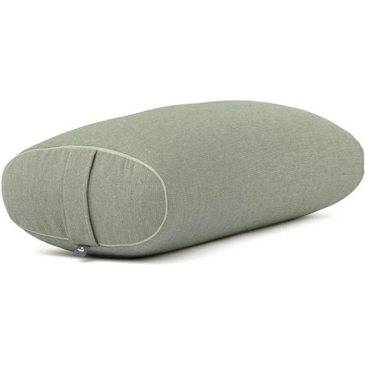 bodhi Yoga Bolster Yoga Bolster OVAL CLASSIC DOBBY grün – Bild 4