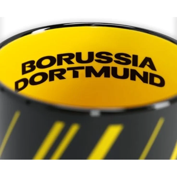 BVB MERCHANDISING Tasse Tasse Streifen, Keramik – Bild 4