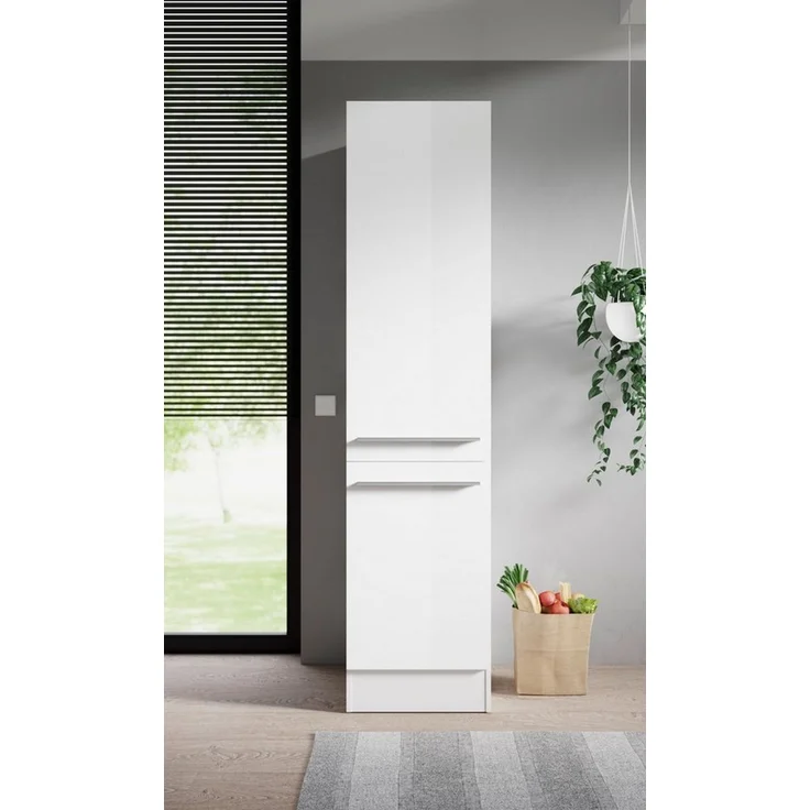BASIC by Balculina Vorratsschrank Jazz B/T/H 50x57x212cm (1-St) Breite 50cm, Melaminbeschichtung – Bild 2