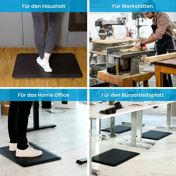 Ergonomische Anti-Ermüdungsmatte für Steharbeitsplätze – Bild 6