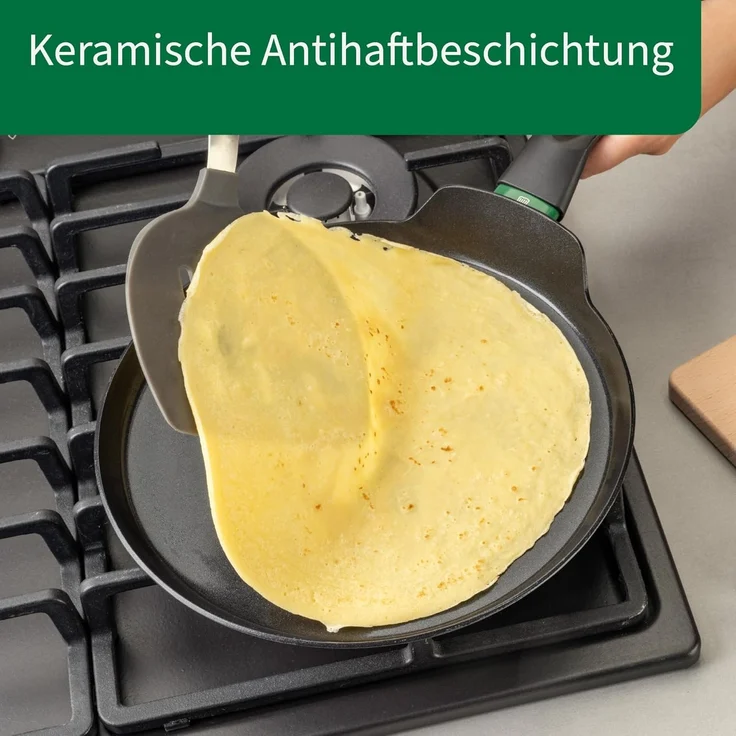 Fackelmann 23367 Chefkoch Crêpepfanne Keramik-Beschichtung Ø26cm – Bild 5