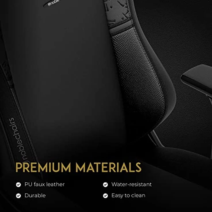 noblechairs Hero Komfortabler und Langlebiger Gaming-Stuhl, Perfekt Optimierte Ergonomie des Stuhls Sorgt für Hohen Sitzkomfort, Belastbarkeit 150 kg - The Elder Scrolls V Skyrim Anniversary Edition – Bild 4
