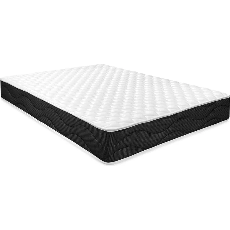 Homey Viskoelastische Matratze Sleep Pro wendbar (Winter-Sommer), Härtegrad mittel bis hoch, Dicke 20 cm, milbendicht, antibakteriell und hypoallergen, 135x190 cm