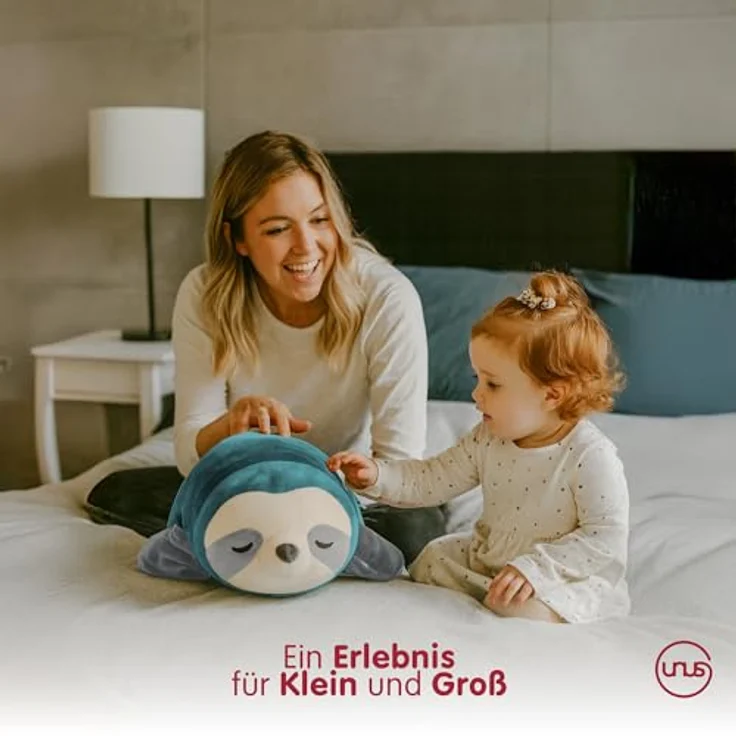UNUS HOME Aufbewahrungsbox Faultier Kissen (1 St, 50 cm), Lagerungskissen Stillkissen Kissen für Kinder Dekoration extrem weich – Bild 5