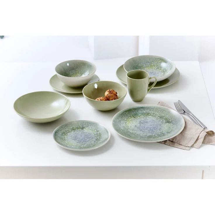 Kaffeebecher 320ml 6er Set Cecina grün