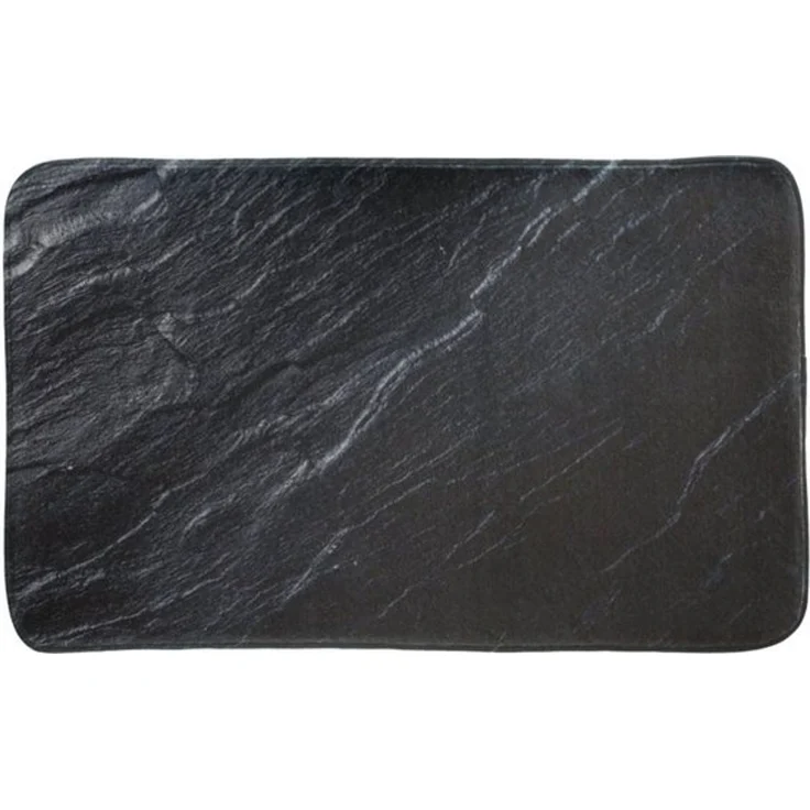 Sanilo Badematte Granit, rutschhemmend, waschbar, schnelltrocknend, Polyester, rechteckig, sehr weich, hochwertig & modern, 50 x 80 cm oder 70 x 110 cm – Bild 4