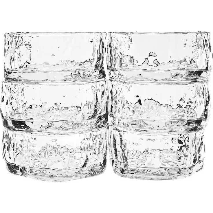 Snow Buccia Glasschalen Set 6-teilig - Dessert-, Snack- & Servierschalen – Bild 2