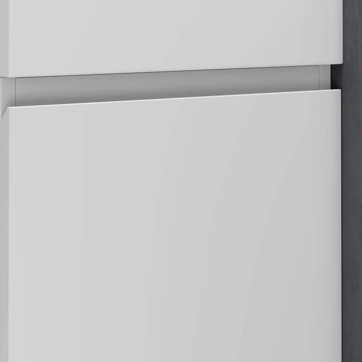 doporro Badmöbel-Set mit Waschbecken Waschtischunterschrank Wandmontage SoftClose Pisa02 – Bild 6