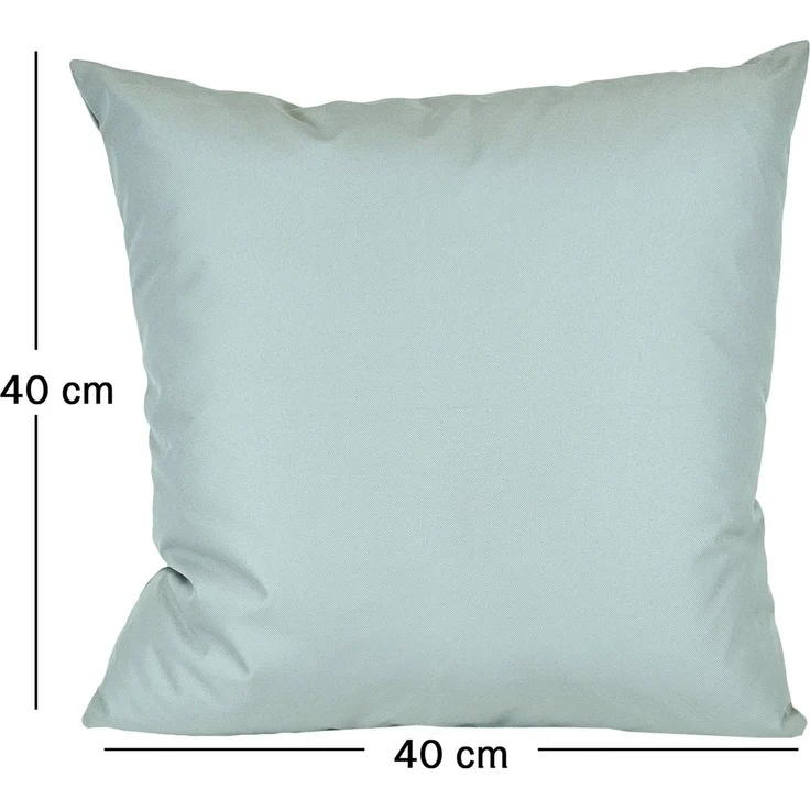 JACK Kissenbezüge 2er Set 40x40cm Outdoor Wasserfest, (2 Stück), 2x Kissenhülle, strapazierfähig, wasserabweisend, Innen & Außen – Bild 2