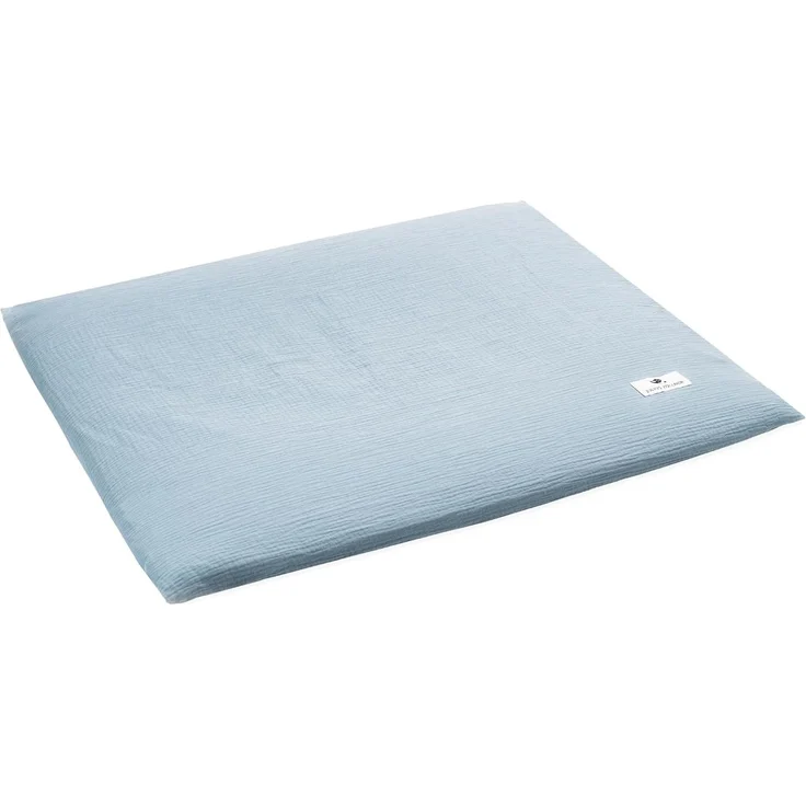 Julius Zöllner Überzug Wickelauflage Musselin denim 75/75 cm – Bild 1