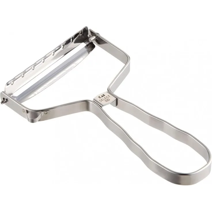 Kai Select Utensilien T-Schäler, Sparschäler, Schäler, Kartoffelschäler, Gemüseschäler, DH-3107