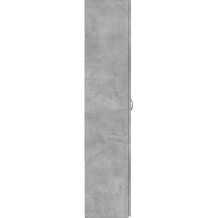 vidaXL Aktenschrank Betongrau 60x32x153 cm Holzwerkstoff 3276647 – Bild 4