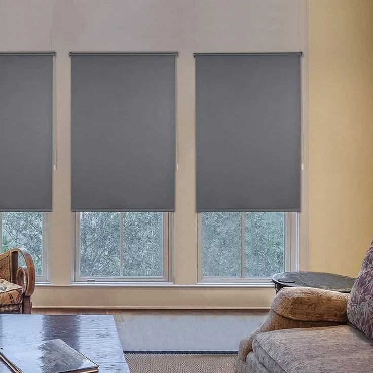 Verdunklungsrollo, EUGAD, Klemmträgersystem, Klemmfix, Sonnen-, Sicht-Schutz für Fenster/Türen – Bild 2