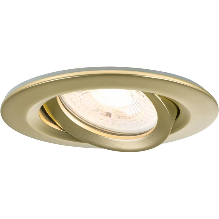 Paulmann 92408 LED Einbauleuchte Nova Plus 3er-Set schwenkbar 93mm gold IP65 dimmbar – Bild 12