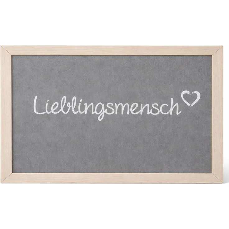 Out of the Blue Tablett Lieblingsmensch KissenTablett Knietablett, Lap Tray, 100% Cotton