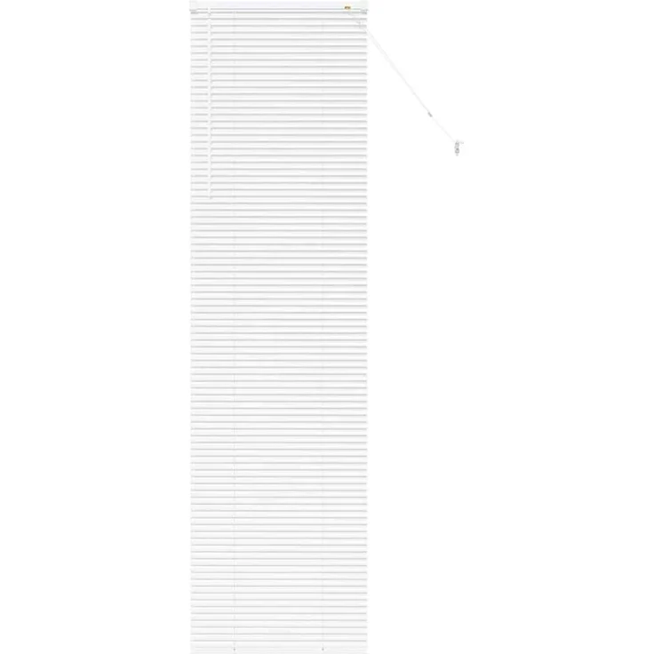 vidaXL Venezianische Jalousien Weiß 220 x 55 cm Aluminium 42006013 – Bild 2