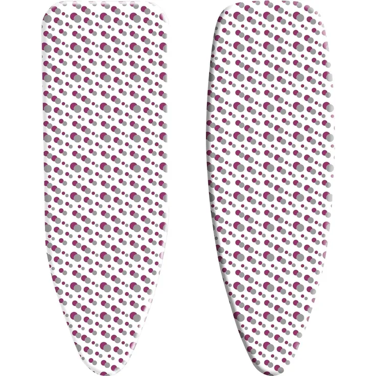 Minky Bügelbrettbezug Smartfit, Einheitsgröße, Design unterscheidet Sich möglicherweise, weiß-violett, 145x54 cm