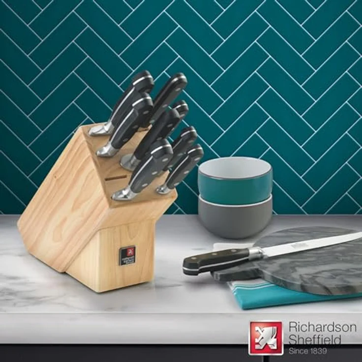 Richardson Sheffield V SABATIER Messerblock 9-teilig – Bild 8