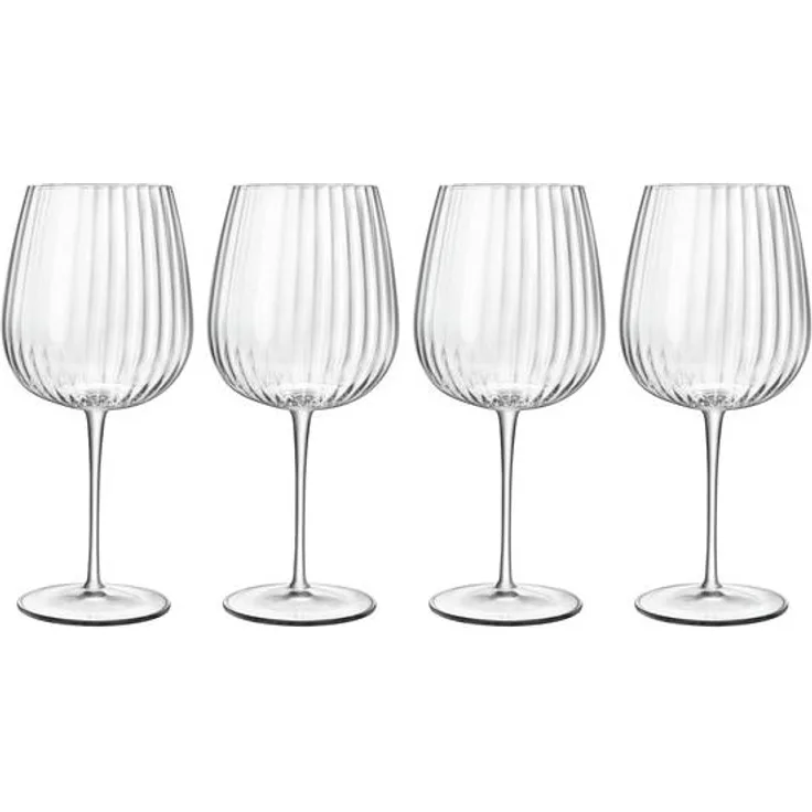 Luigi Bormioli Gin & tonic glass burgundy Optica 75 cl 4 pcs.