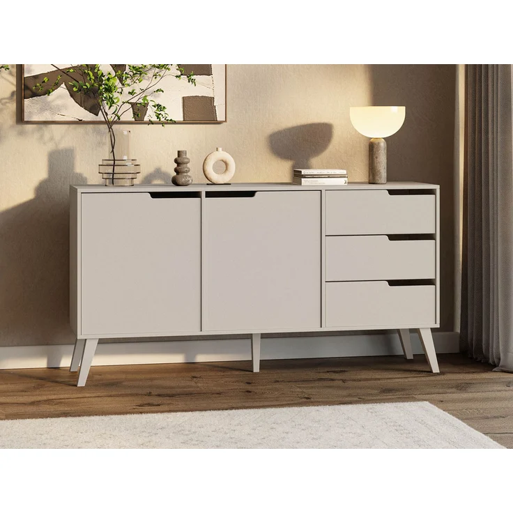 Kommode Nedila 2D3S (Farbe: Cashmere) – Bild 2