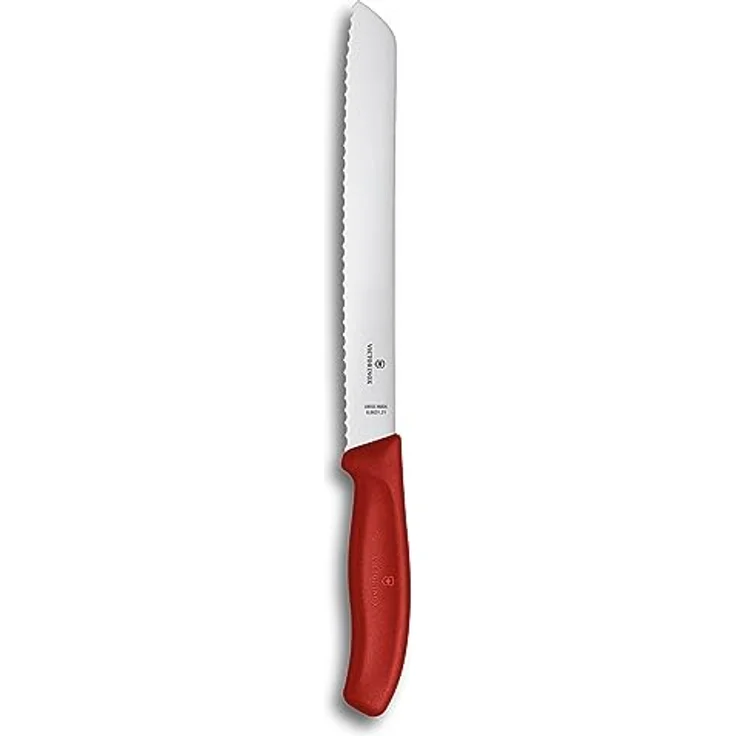Victorinox Swiss Classic 21cm Brotmesser Wellenschliff rot – Bild 2