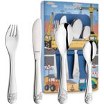 Kuppels BAUSTELLENHELDEN Kinderbesteck Set 4-teilig