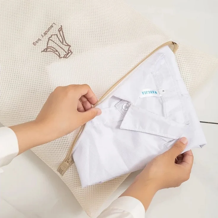 Blusmart Wäschesäckchen Wäschenetz für Waschmaschine,(Net Bh Waschen Korb Organizer, 3-St, Kulturbeutelnetz in 7 Größen), für Unterwäsche Kleidung Wäsche Tasche – Bild 3