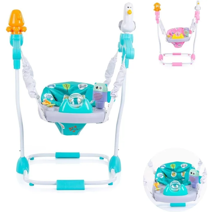 Chipolino Hopser Jumper Macarena, Spielcenter, Melodien, Licht, höhenverstellbar blau