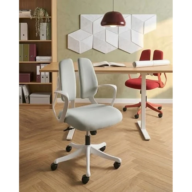 Bürostuhl ORIVO Hellgrau – Bild 2