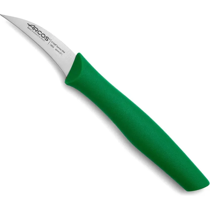 Arcos 188321 Schälmesser, Acier_inoxydable, Grün, 60 mm