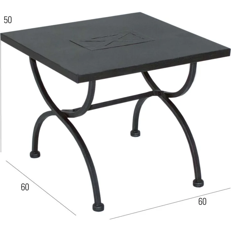 MBM Medici Beistelltisch 60x60 cm – Bild 2