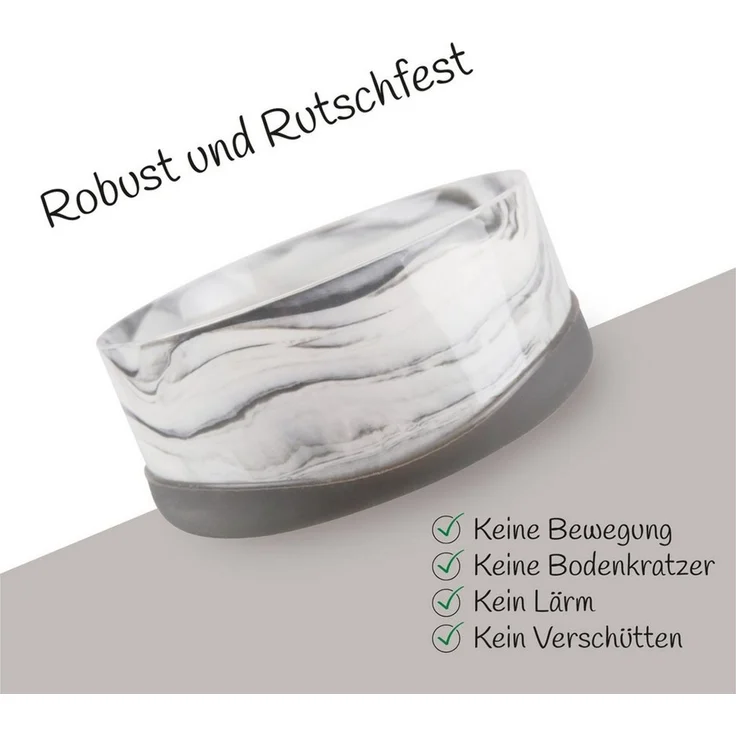 Bestlivings Futternapf Favvity Pet, Keramik, Hundenapf 2er Set 400 ml Napf Futternapf Fressnapf – Bild 2