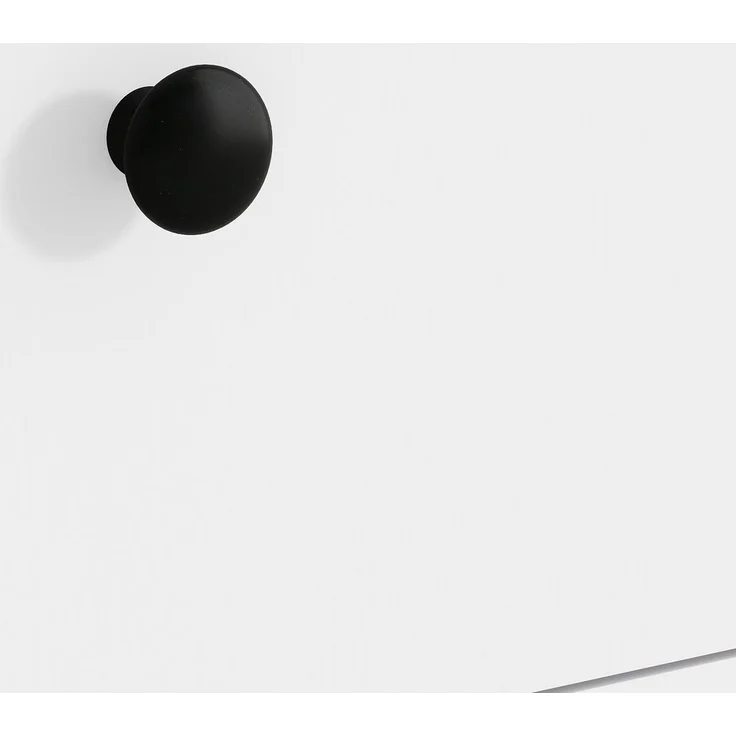 Freistehender Waschtisch 76 x 46 x 82 cm aus MDF mit Keramikbecken und 4 Schubladen – Bild 9