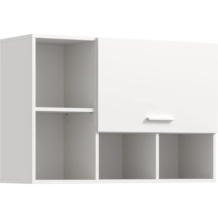 Hängeschrank (B/H/T: 95x64x34 cm) in weiß Nachbildung – Bild 1